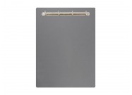 Magnetic ring binder clipboard A3 - portrait | Grey