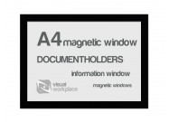 Magnetic Windows A4 Black