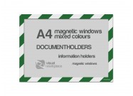 Magnetic windows A4 (various colours) | Green / White