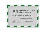 Magnetic windows A4 (various colours) | Green / White