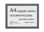 Magnetic windows A4 | Grey