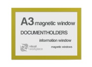 Magnetic windows A3 | Yellow