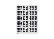 Magnetic numbers 25mm (a4 sheet)