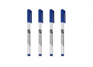 Fine tip whiteboard markers (single colour) | Blue