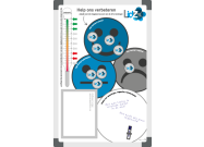 Smiley improvement board for Lidz 90x120cm