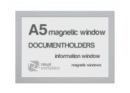 Magnetic windows A5 | Silver-grey