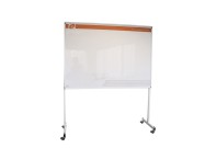 Mobile whiteboard stand 120x240cm with whiteboard