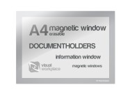 Magnetic Window A4 Silver