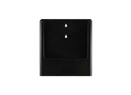 Leaflet holder magnetic A4 - portrait (colour) | Black