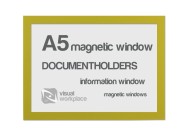 Magnetic windows A5 | Yellow