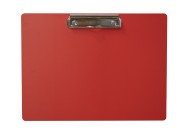 Clipboard magnetic A4 incl. paper clip (landscape) | Red