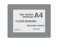 Floorwindows A4 (single) | Grey