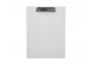 Clipboard magnetic A4 incl. paper clip (portrait) | White