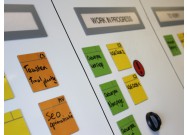 Scrum whiteboard magnet - yellow