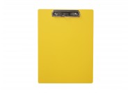 Clipboard magnetic A4 incl. paper clip (portrait) | Yellow