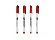 Fine tip whiteboard markers (single colour) | Red