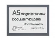 Magnetic Window A5 grey