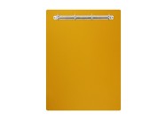 Magnetic ring binder clipboard A3 - portrait | Yellow