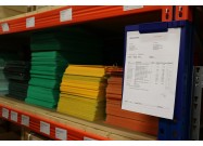 Magnetic clipboard A4 portrait in warehouse